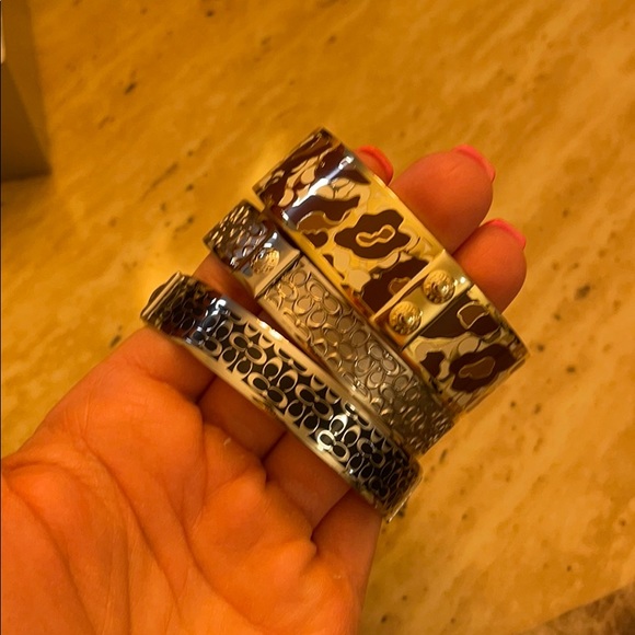 Coach bangles! Would like to sell together - Picture 2 of 6